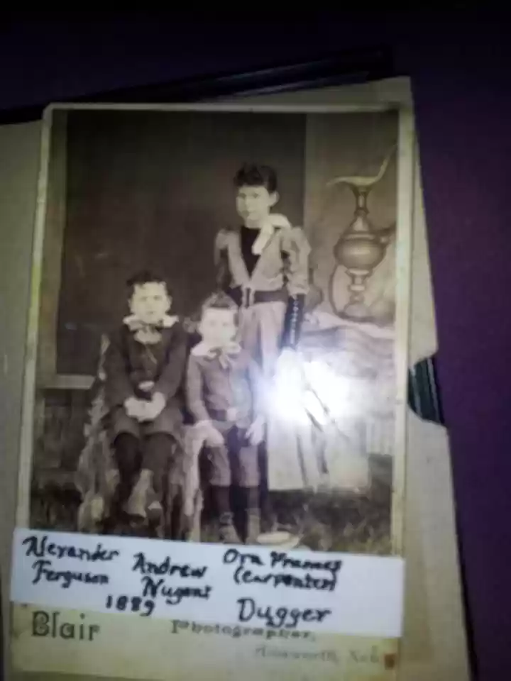 Alexander and Andrew Dugger 1889